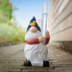 This Cute Gnome With His Rain Gauge Is Sure To Bring Plenty Of Smiles – Rain Or Shine!
